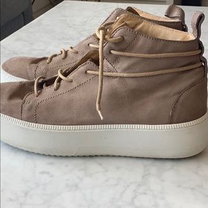 Giuseppe Zanotti Zola Suede Chunky Sole Sneakers